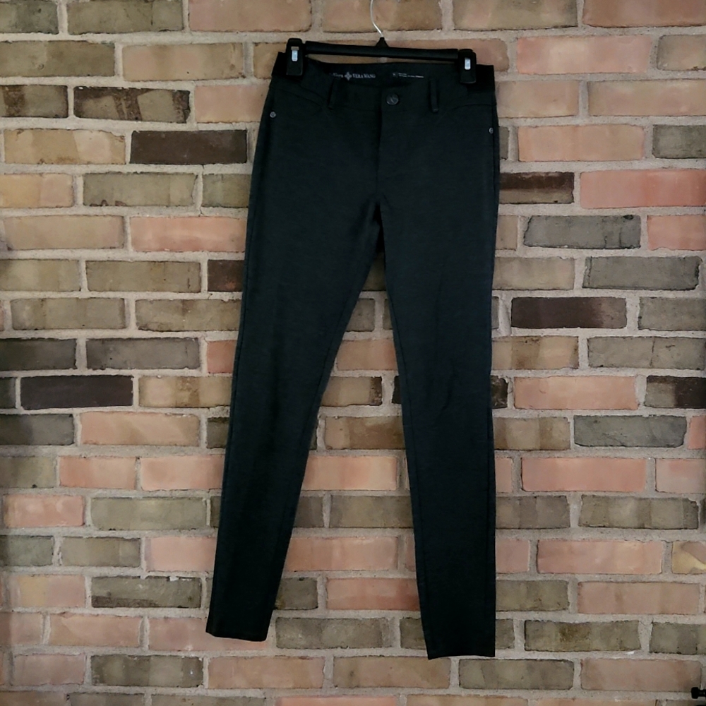 Simply Vera x Vera Wang Pants, S, Dark Gray